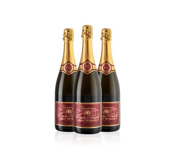 Champagne Brigitte Delmotte Réserve Trio Champagne Brigitte Delmotte Réserve Trio