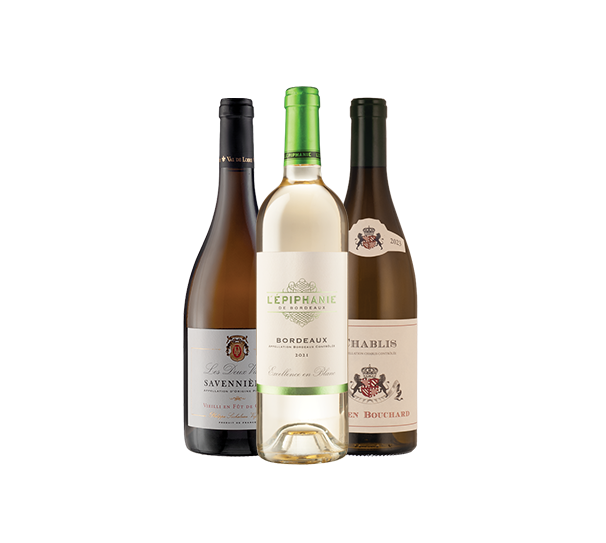 Classic French Whites Trio for Seafood & Chicken