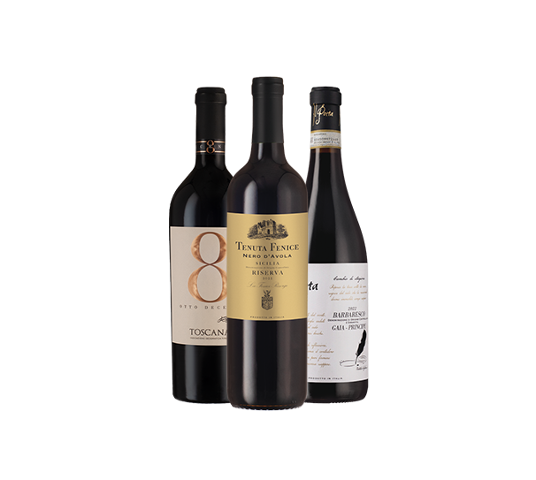 Rich Italian Reds Trio for Flame Grilled Favorites
