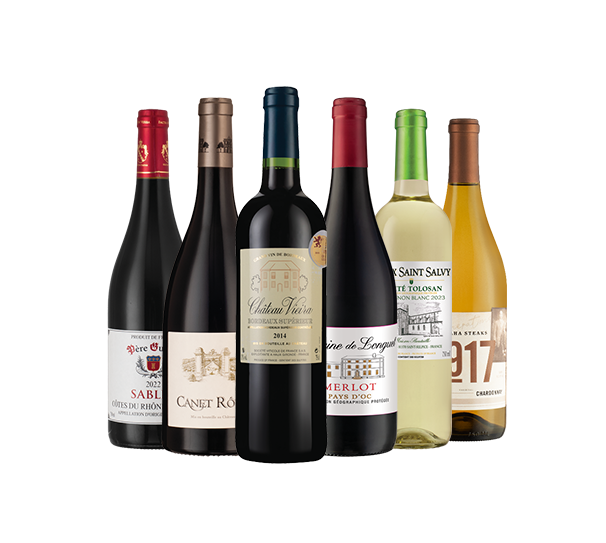 Six Classic French Reds & Whites